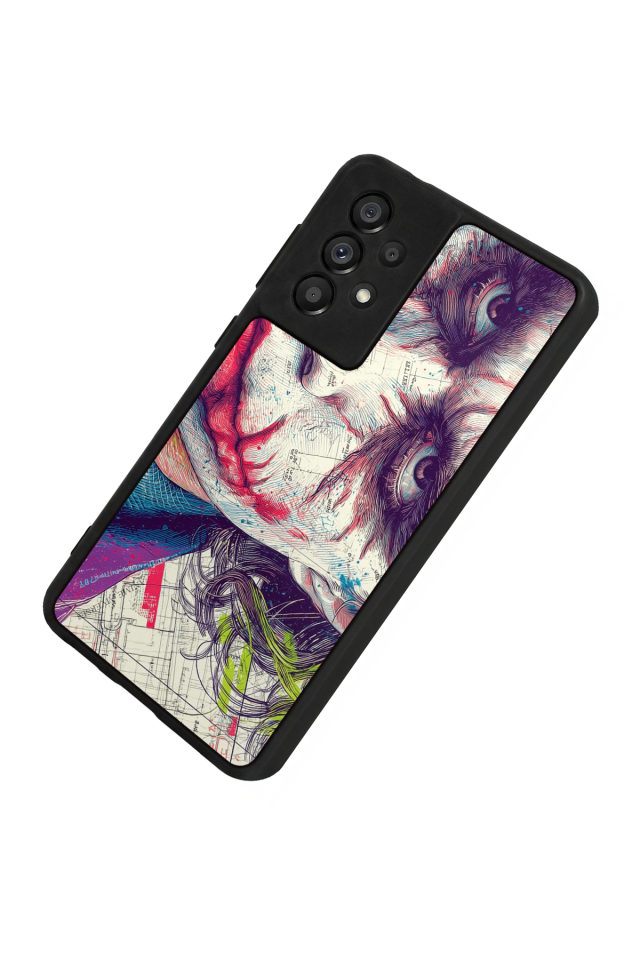 Samsung Galaxy A73 Uyumlu Joker Tasarımlı Glossy Premium Kılıf