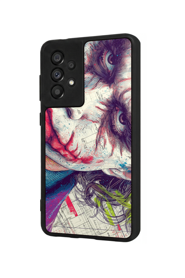 Samsung Galaxy A73 Uyumlu Joker Tasarımlı Glossy Premium Kılıf