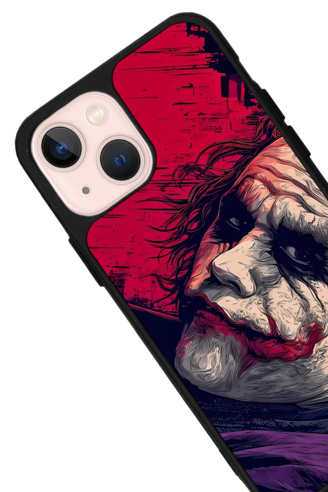 iPhone 14 Plus Uyumlu Joker Tasarımlı Glossy Premium Kılıf