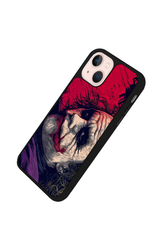 iPhone 14 Plus Uyumlu Joker Tasarımlı Glossy Premium Kılıf