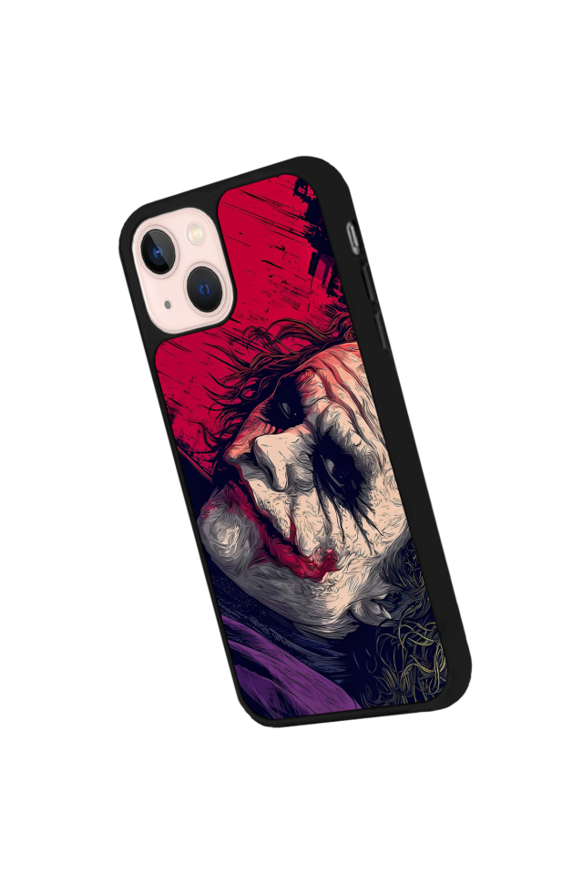 iPhone 14 Plus Uyumlu Joker Tasarımlı Glossy Premium Kılıf