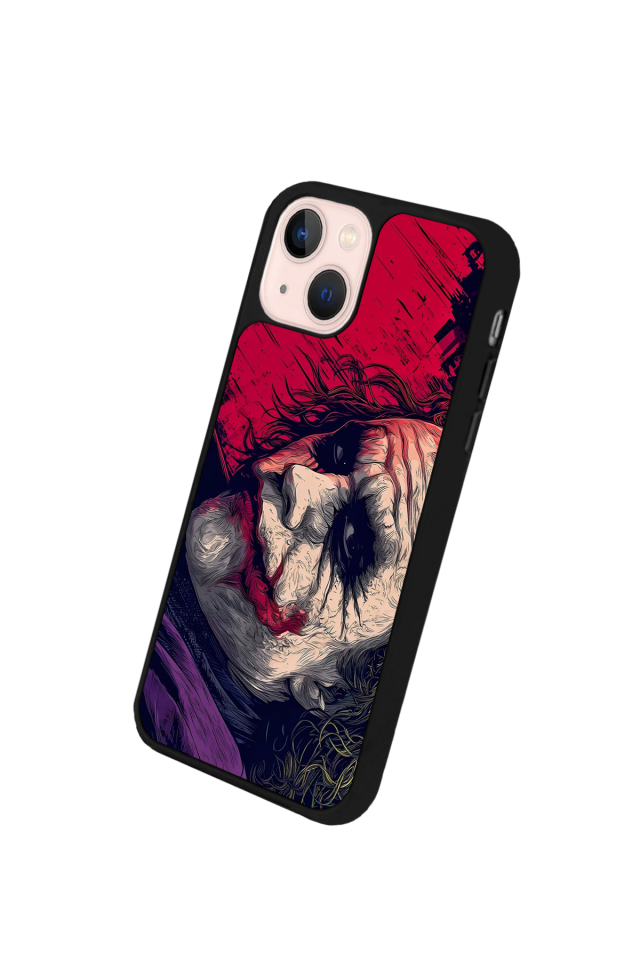 iPhone 14 Plus Uyumlu Joker Tasarımlı Glossy Premium Kılıf
