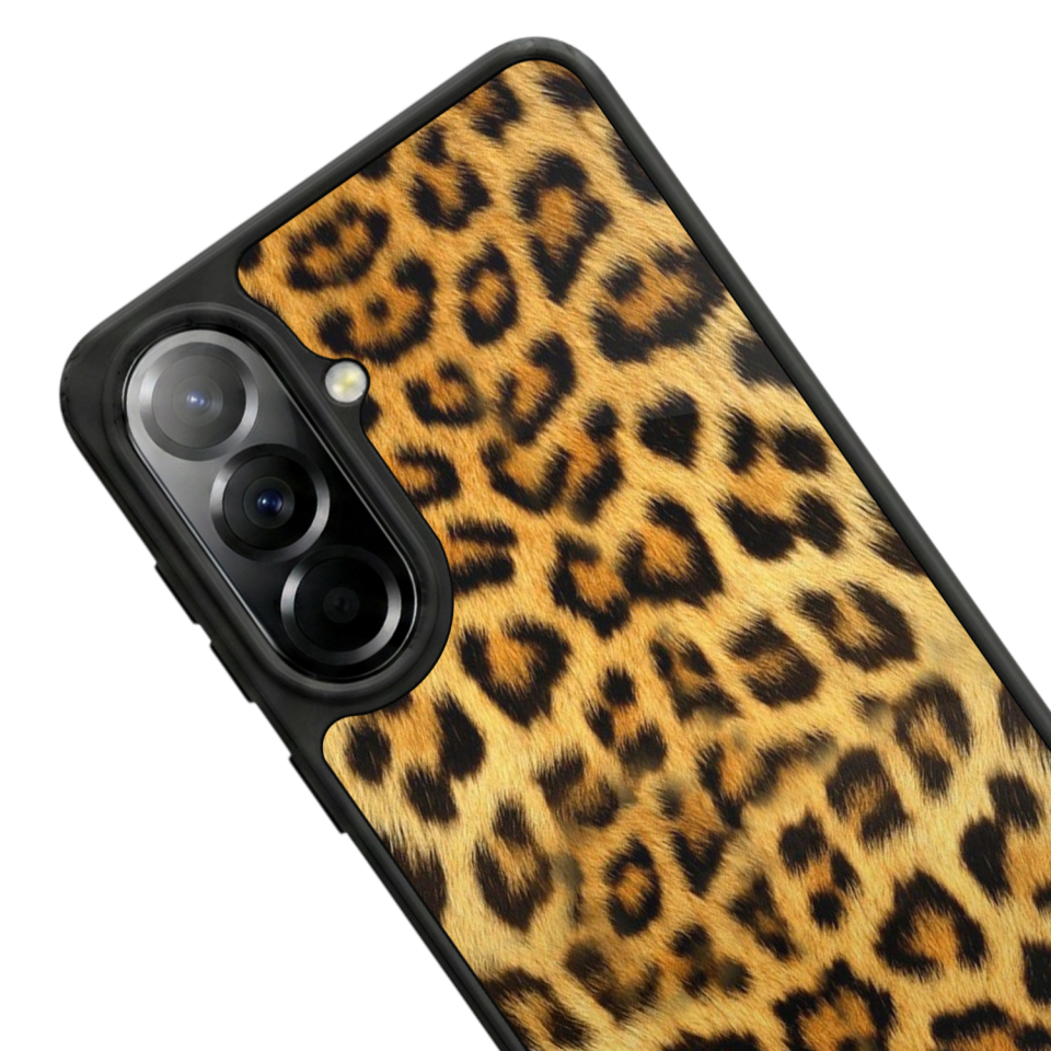 Samsung Galaxy A57 Uyumlu Leopar Tasarımlı Glossy Premium Kılıf