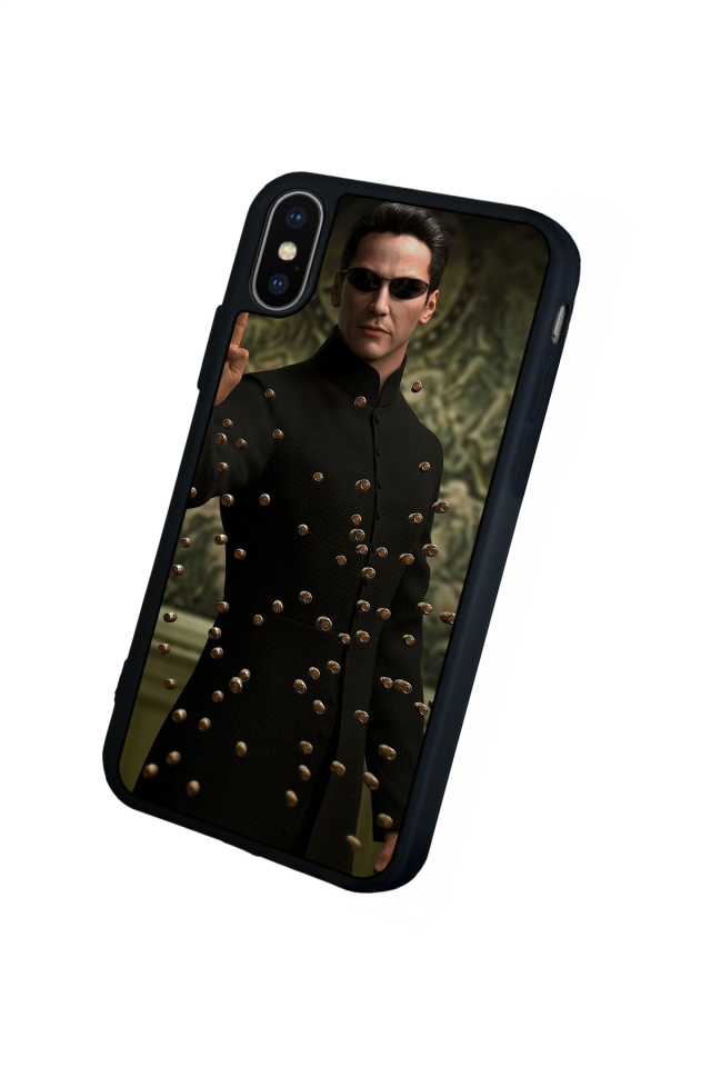 iPhone X/ XS Uyumlu MatriiPhone X/ XS Tasarımlı Glossy Premium Kılıf