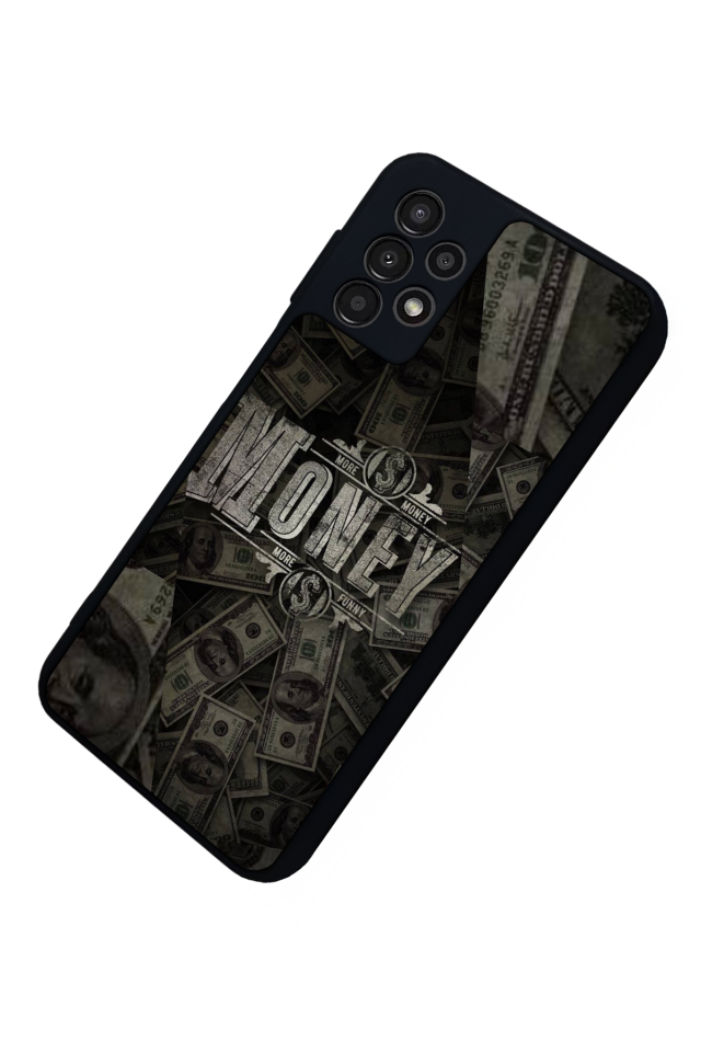 Samsung Galaxy A13 Uyumlu Money Para Tasarımlı Glossy Premium Kılıf