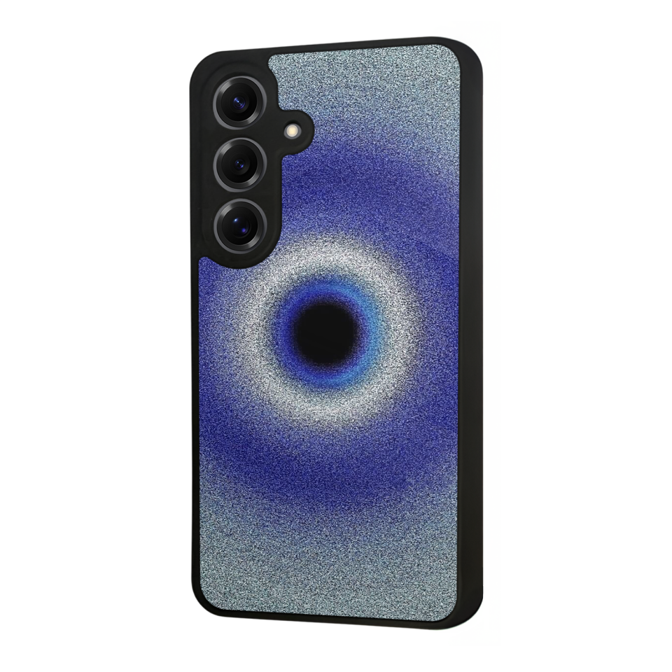 Samsung Galaxy S25 Uyumlu Nazar Tasarımlı Glossy Premium Kılıf