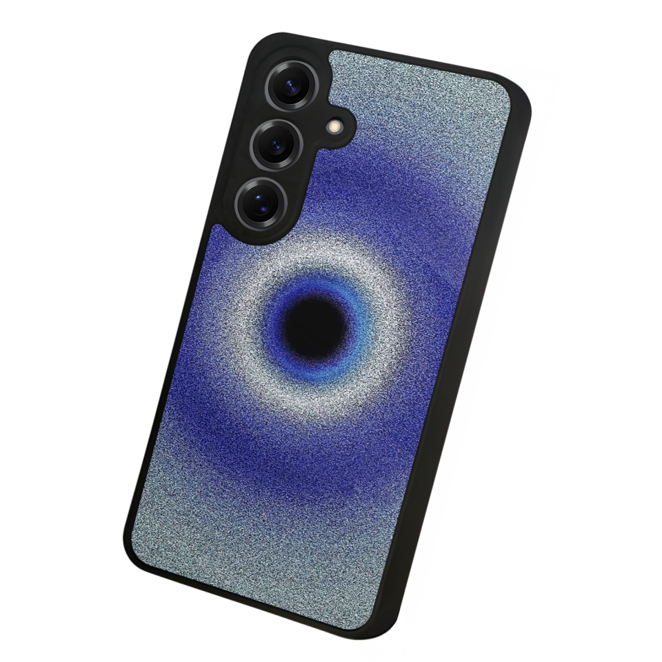 Samsung Galaxy S25 Uyumlu Nazar Tasarımlı Glossy Premium Kılıf