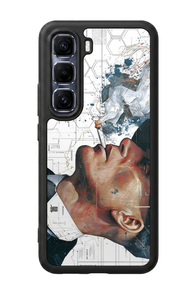 Infinix Hot 60 Pro Plus Uyumlu Peaky Blinders Tasarımlı Glossy Premium Kılıf