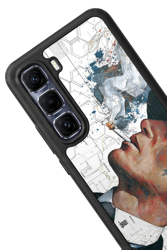 Infinix Hot 60 Pro Plus Uyumlu Peaky Blinders Tasarımlı Glossy Premium Kılıf