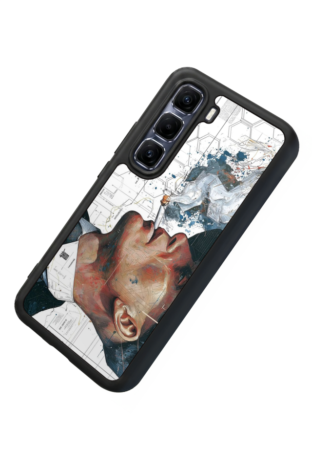 Infinix Hot 60 Pro Plus Uyumlu Peaky Blinders Tasarımlı Glossy Premium Kılıf