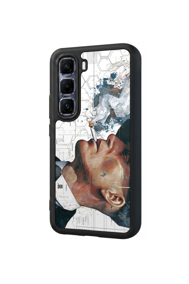 Infinix Hot 60 Pro Plus Uyumlu Peaky Blinders Tasarımlı Glossy Premium Kılıf