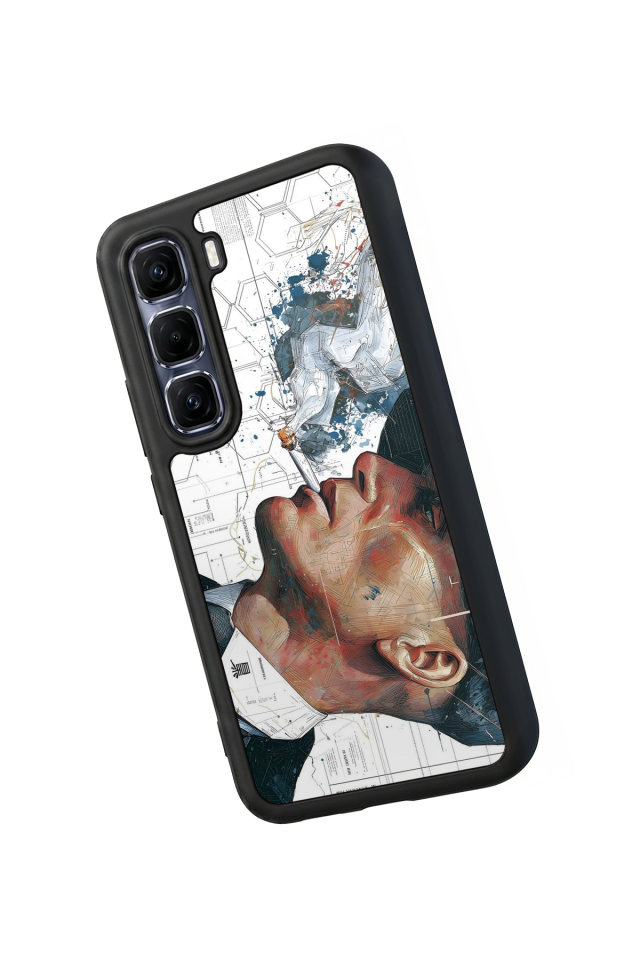 Infinix Hot 60 Pro Plus Uyumlu Peaky Blinders Tasarımlı Glossy Premium Kılıf