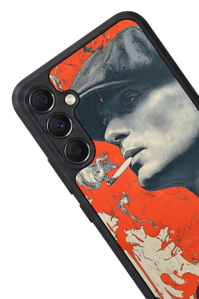 Samsung Galaxy A34 Uyumlu Peaky Blinders Tasarımlı Glossy Premium Kılıf