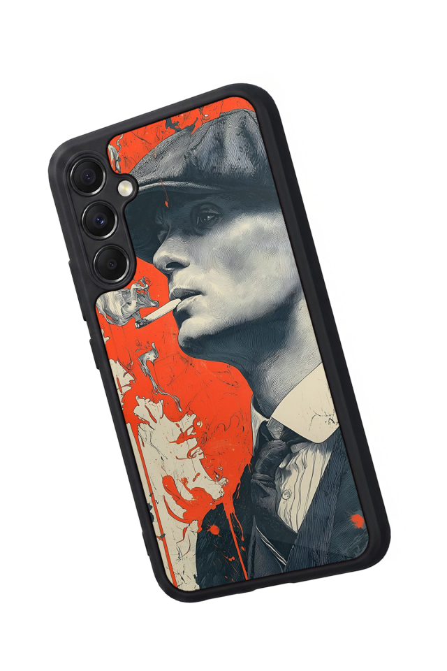 Samsung Galaxy A34 Uyumlu Peaky Blinders Tasarımlı Glossy Premium Kılıf