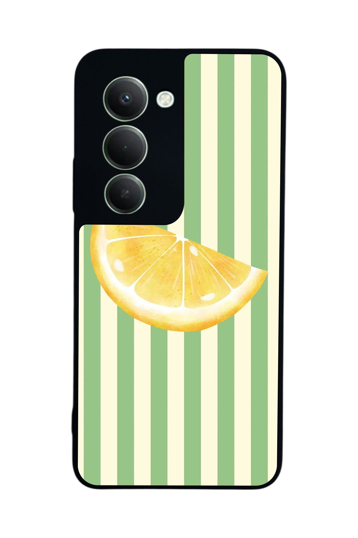 Xiaomi Redmi 15 5G Uyumlu Limon Tasarımlı Glossy Premium Kılıf