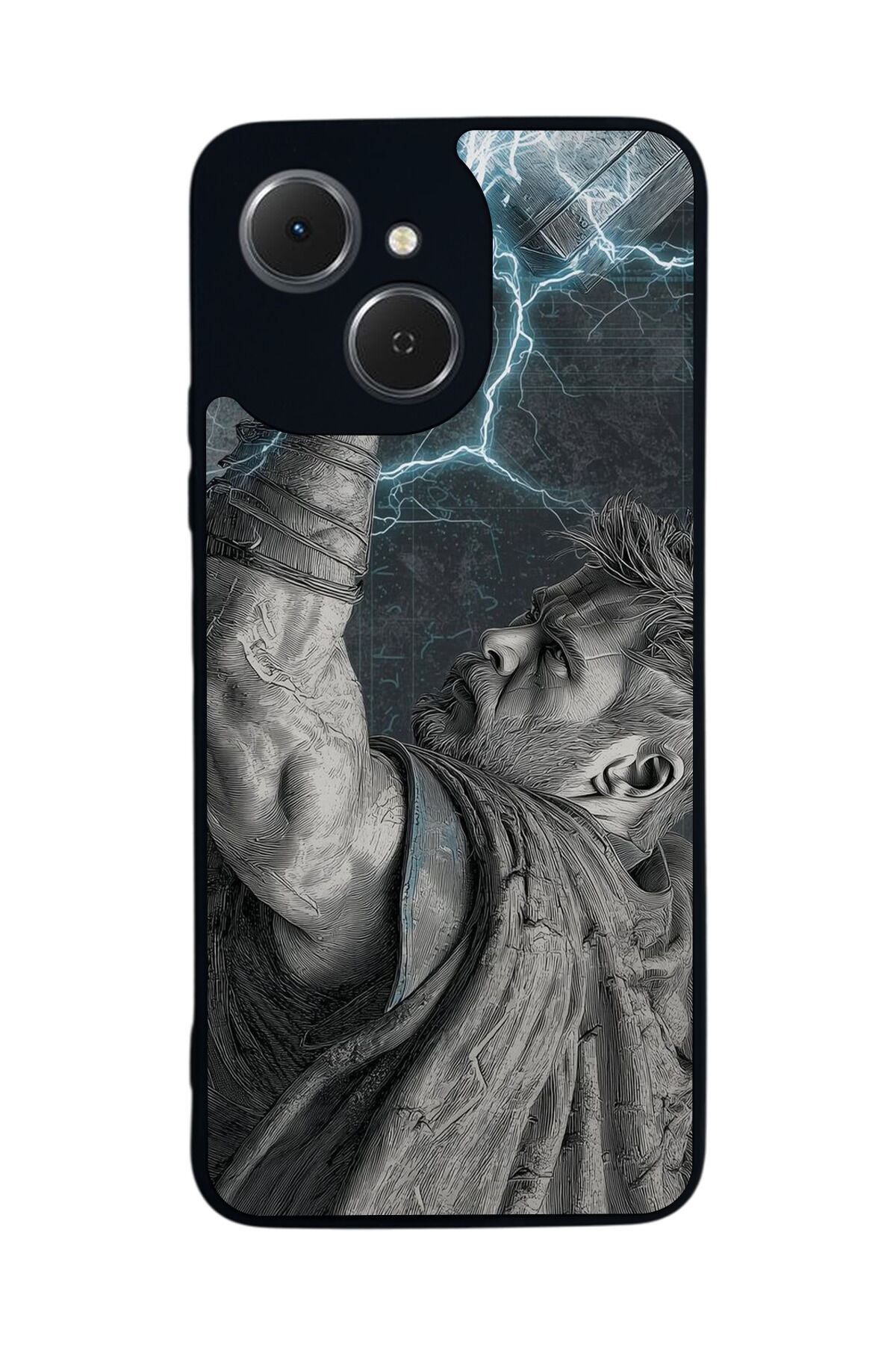 Tecno Spark 40C Uyumlu Thor Tasarımlı Glossy Premium Kılıf