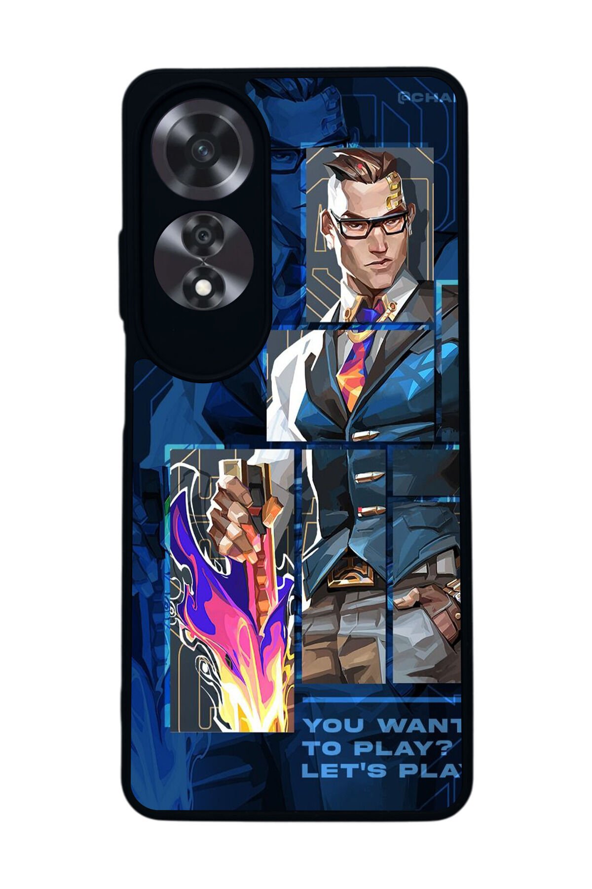 Oppo A60 Mat Siyah uyumlu Kılıf – Yumuşak Silikon, Koruyucu, Şok Emici Kapak