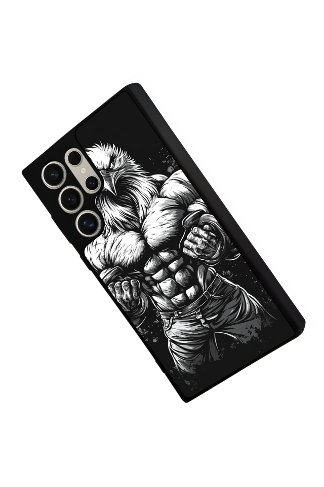 Samsung Galaxy S23 Ultra Uyumlu Besiktas Tasarımlı Glossy Premium Kılıf