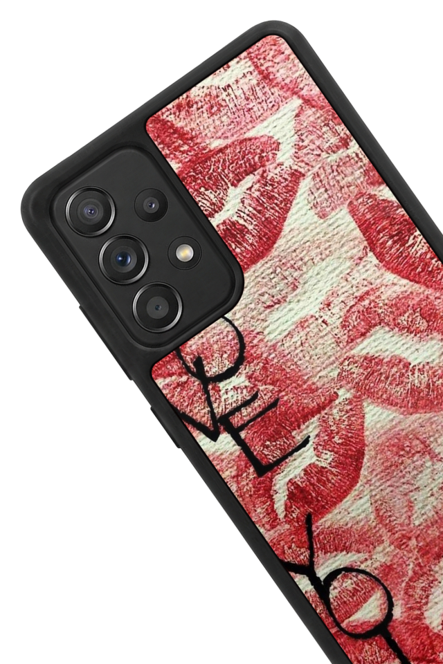 Samsung Galaxy A72 Uyumlu Dudak Tasarımlı Glossy Premium Kılıf