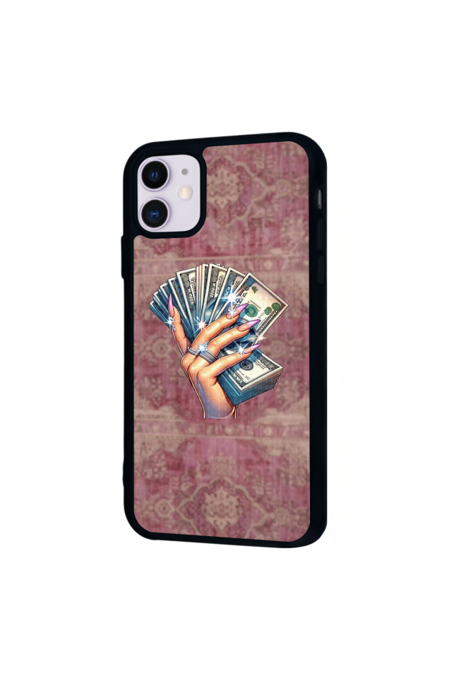 iPhone 11 Uyumlu Money Para Tasarımlı Glossy Premium Kılıf