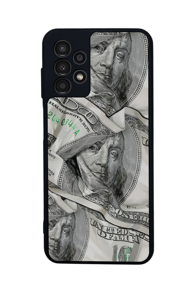 Samsung Galaxy A13 Uyumlu Money Para Tasarımlı Glossy Premium Kılıf