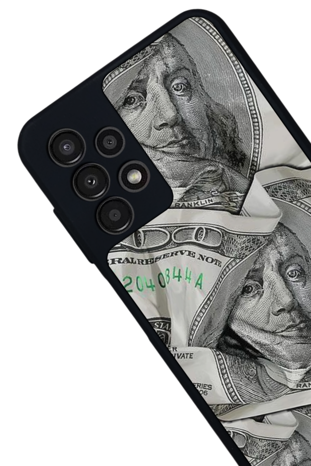 Samsung Galaxy A13 Uyumlu Money Para Tasarımlı Glossy Premium Kılıf