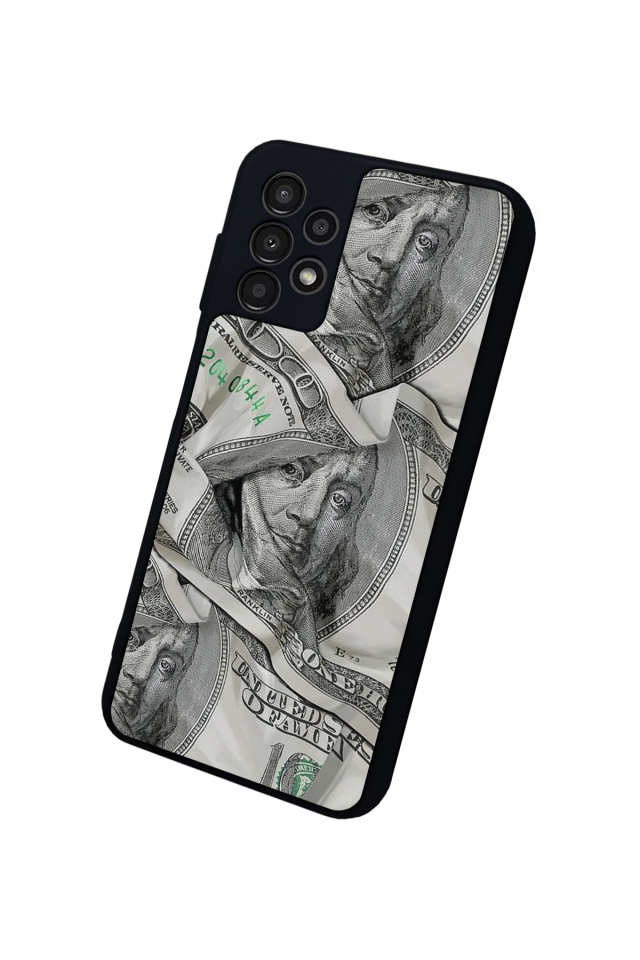 Samsung Galaxy A13 Uyumlu Money Para Tasarımlı Glossy Premium Kılıf