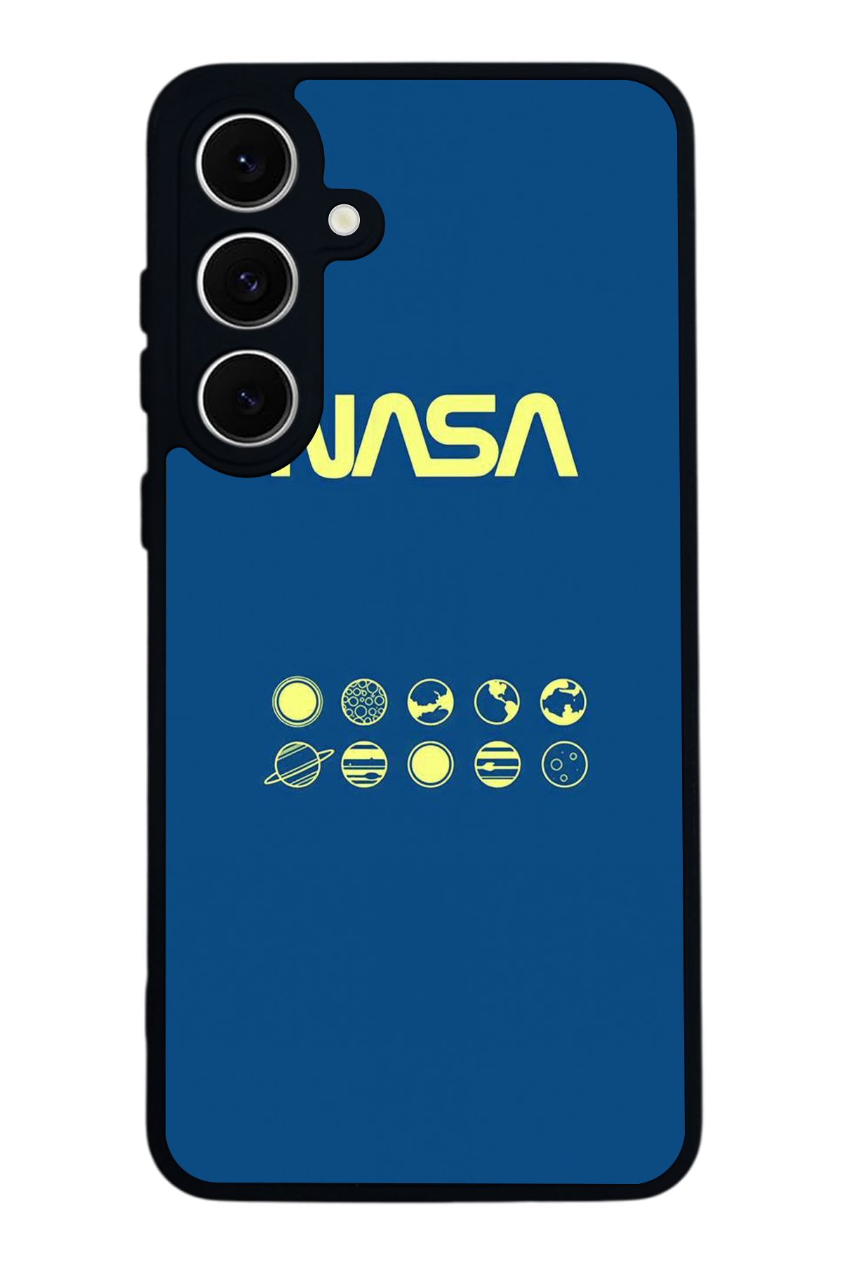 Samsung Galaxy S24 FE Uyumlu Nasa Tasarımlı Glossy Premium Kılıf