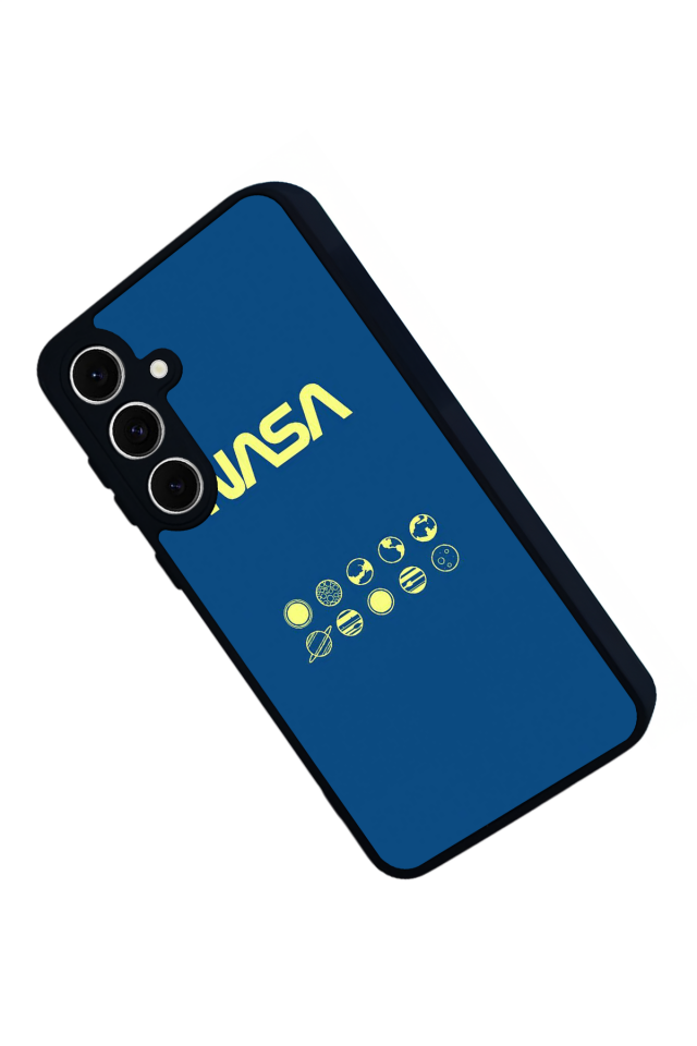 Samsung Galaxy S24 FE Uyumlu Nasa Tasarımlı Glossy Premium Kılıf