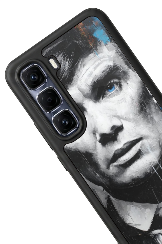 Infinix Hot 60 Pro Plus Uyumlu Peaky Blinders Tasarımlı Glossy Premium Kılıf