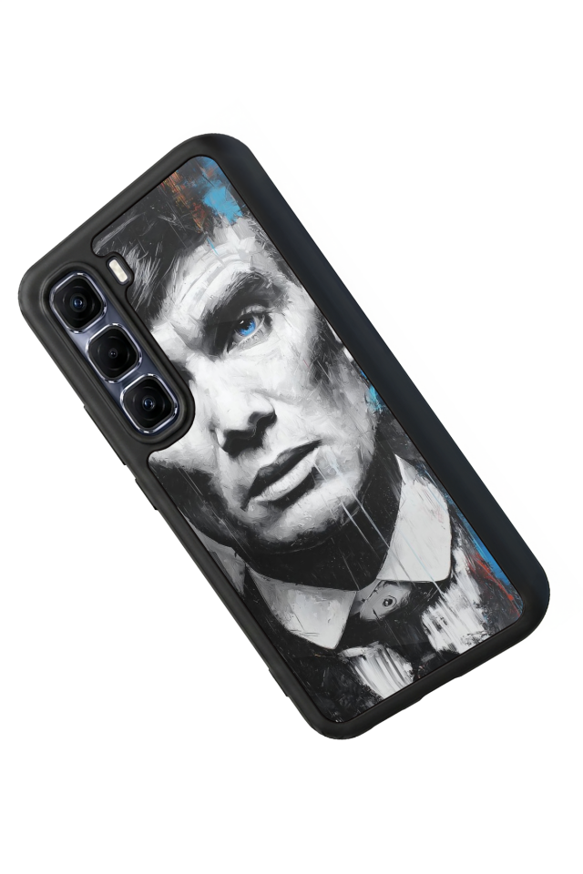 Infinix Hot 60 Pro Plus Uyumlu Peaky Blinders Tasarımlı Glossy Premium Kılıf