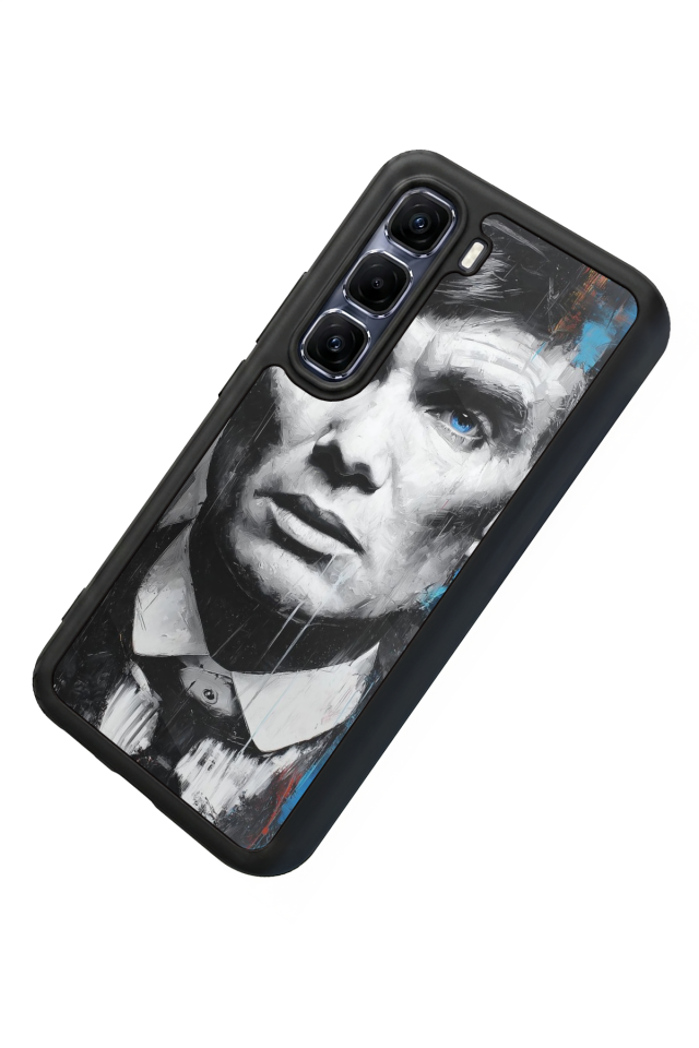 Infinix Hot 60 Pro Plus Uyumlu Peaky Blinders Tasarımlı Glossy Premium Kılıf