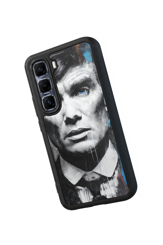 Infinix Hot 60 Pro Plus Uyumlu Peaky Blinders Tasarımlı Glossy Premium Kılıf