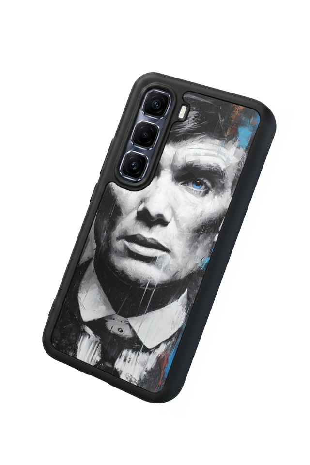 Infinix Hot 60 Pro Plus Uyumlu Peaky Blinders Tasarımlı Glossy Premium Kılıf