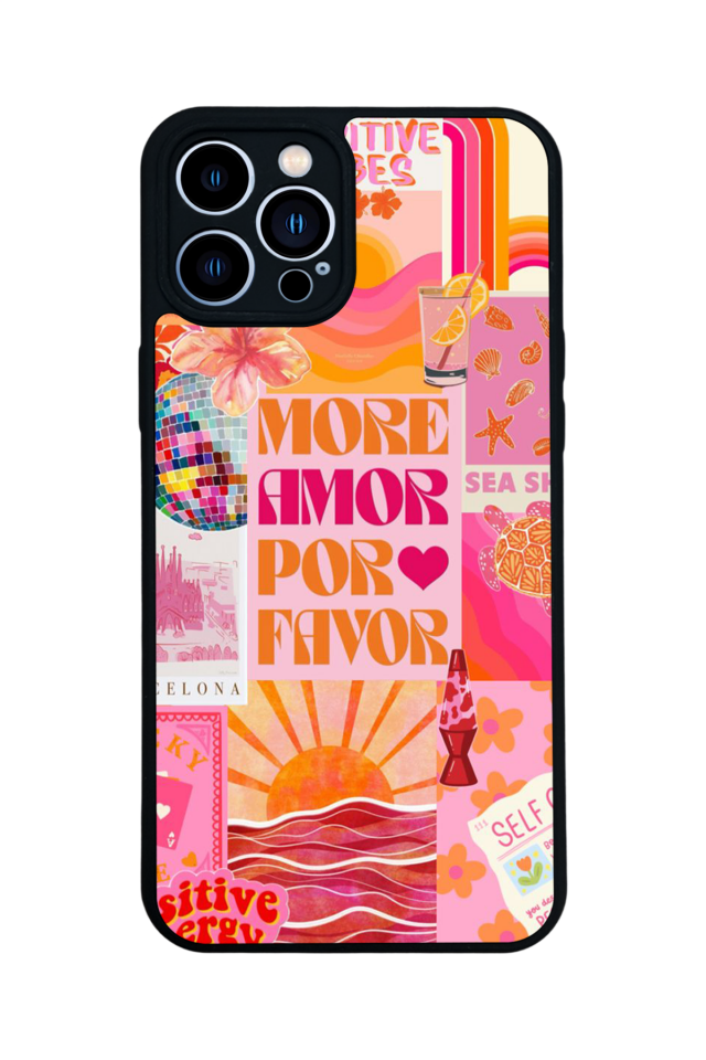 iPhone 12 Pro Max Uyumlu Poster Tasarımlı Glossy Premium Kılıf