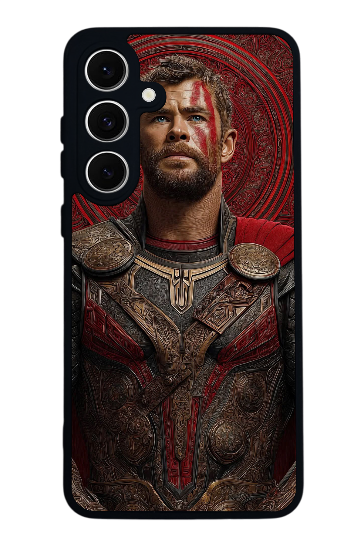Samsung Galaxy S24 FE Uyumlu Thor Tasarımlı Glossy Premium Kılıf