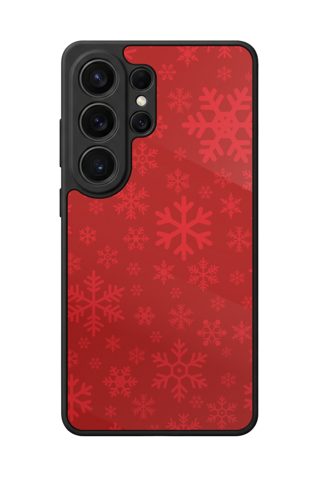 Samsung Galaxy S26 Ultra Uyumlu Yilbasi Christmas Tasarımlı Glossy Premium Kılıf