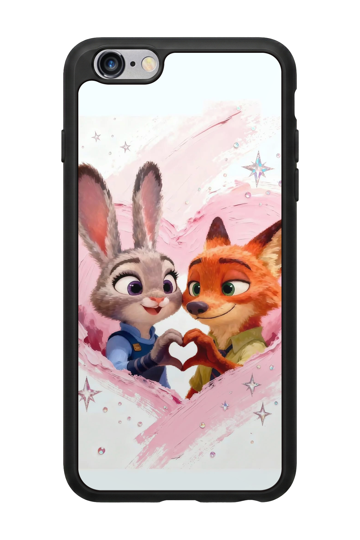 iPhone 6 Plus Uyumlu Zootropolis Tasarımlı Glossy Premium Kılıf