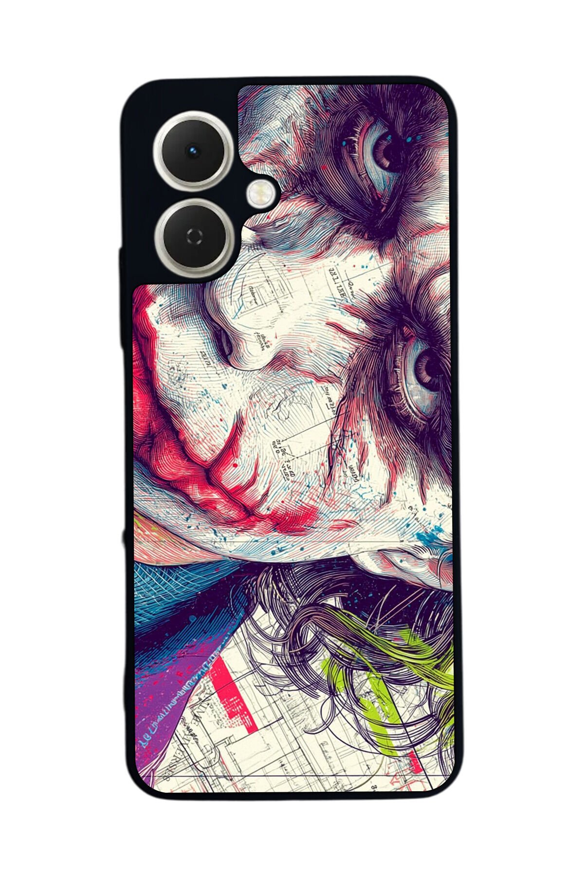 Tecno Spark GO 2 Uyumlu Joker Tasarımlı Glossy Premium Kılıf