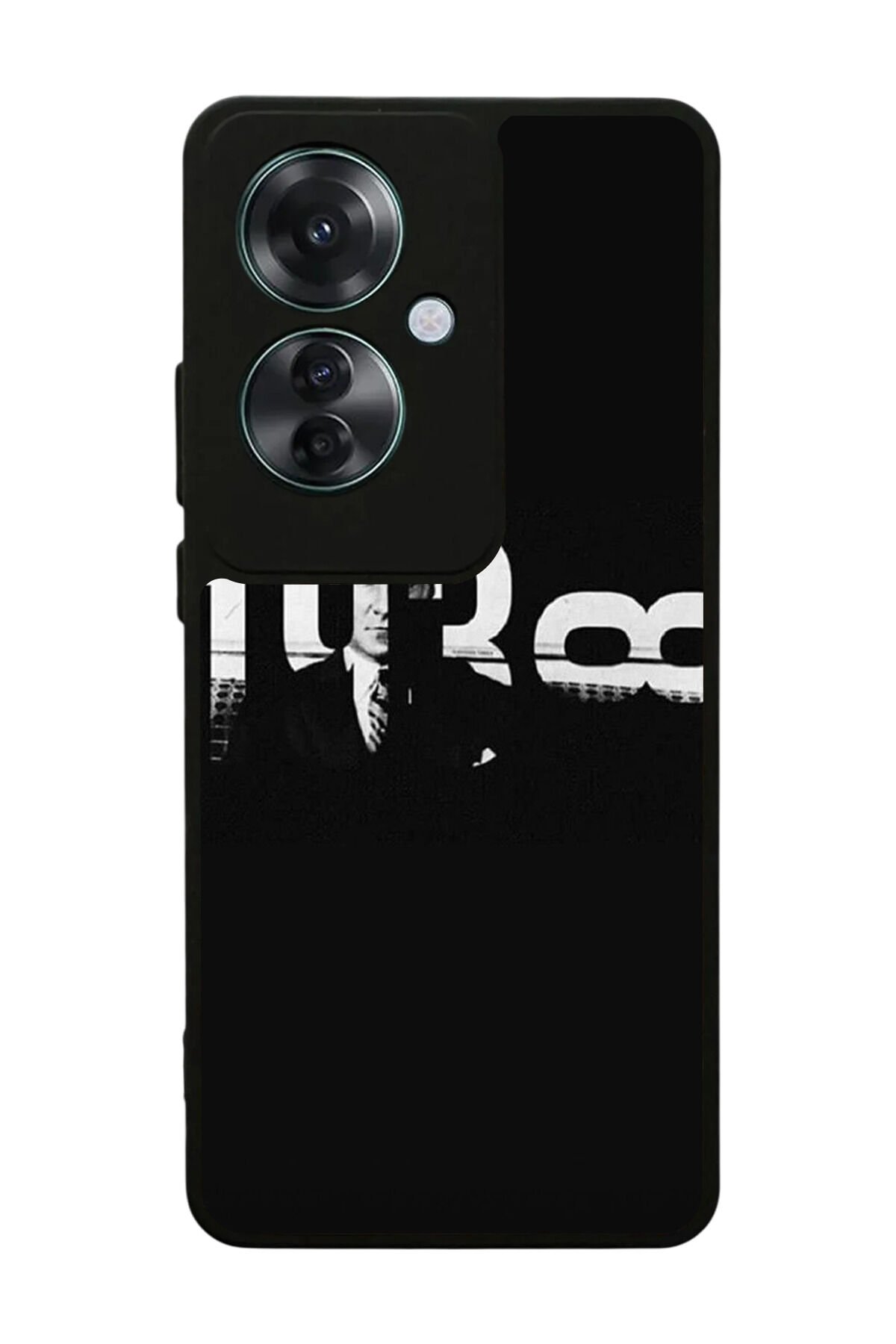 Oppo Reno 11F Uyumlu Mustafa Kemal Ataturk Tasarımlı Glossy Premium Kılıf