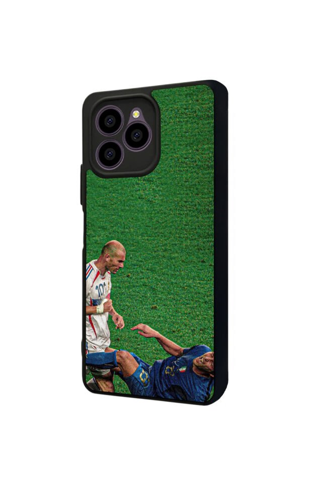 Omix X6 Uyumlu Zidane Tasarımlı Glossy Premium Kılıf