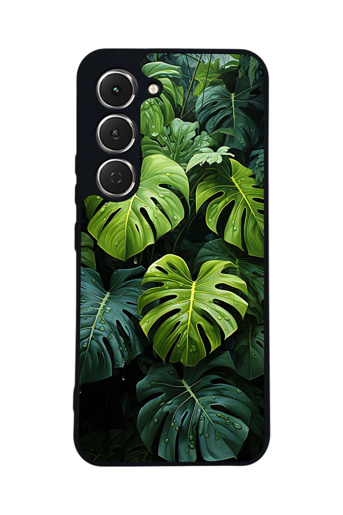 Tecno Spark 40 Pro Uyumlu Botanik Tasarımlı Glossy Premium Kılıf