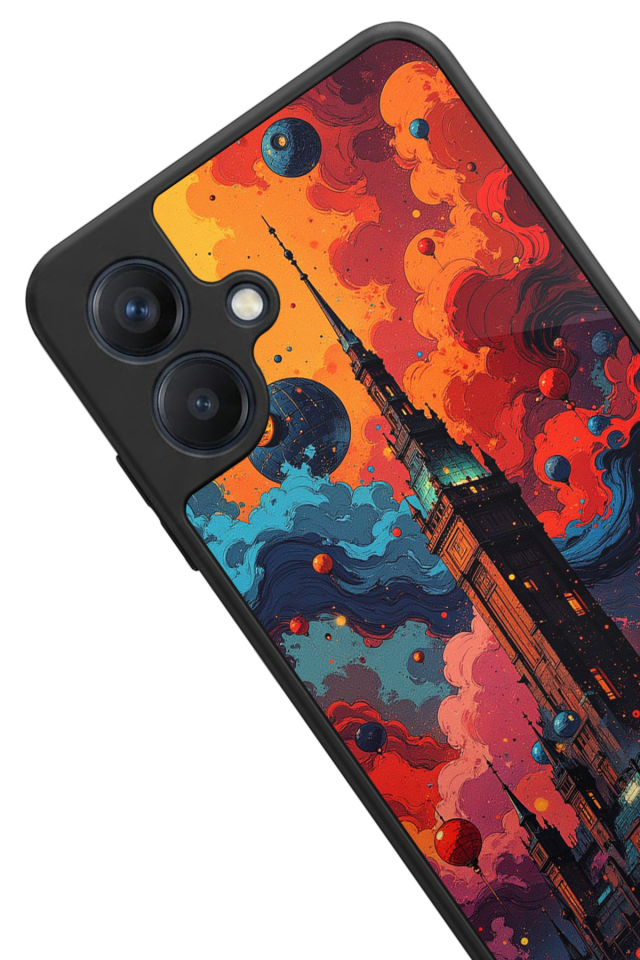Samsung Galaxy A07 Uyumlu Abstract Tasarımlı Glossy Premium Kılıf