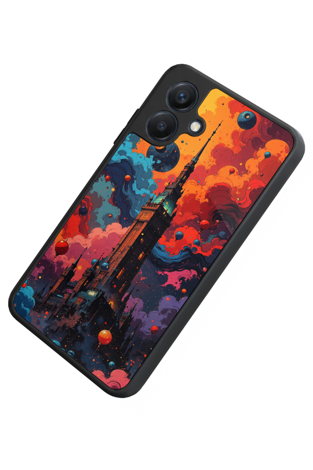 Samsung Galaxy A07 Uyumlu Abstract Tasarımlı Glossy Premium Kılıf