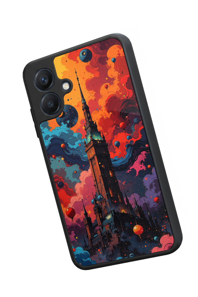 Samsung Galaxy A07 Uyumlu Abstract Tasarımlı Glossy Premium Kılıf