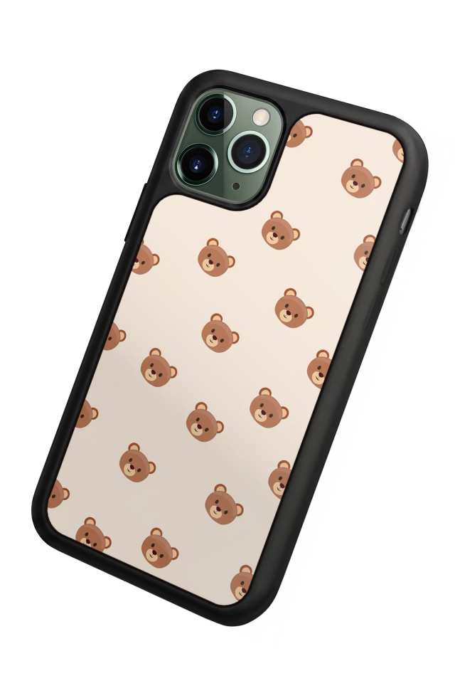iPhone 11 Pro Uyumlu Ayı Tasarımlı Glossy Premium Kılıf