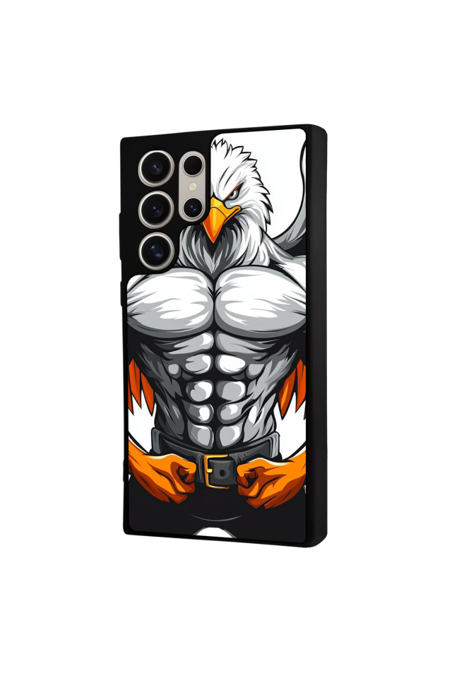 Samsung Galaxy S23 Ultra Uyumlu Besiktas Tasarımlı Glossy Premium Kılıf