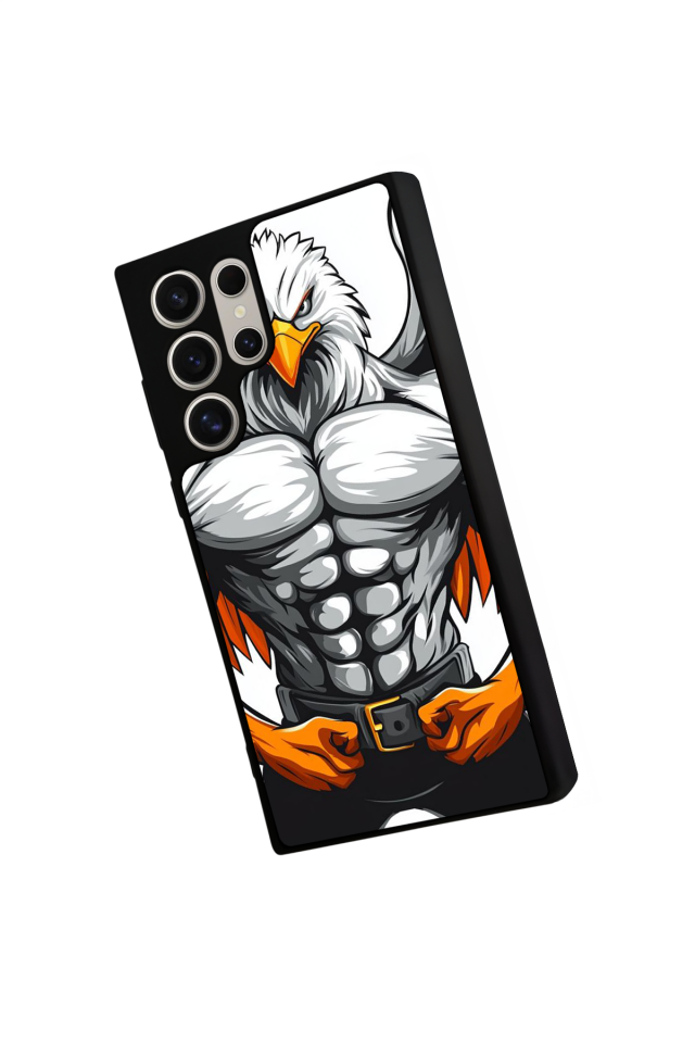 Samsung Galaxy S23 Ultra Uyumlu Besiktas Tasarımlı Glossy Premium Kılıf