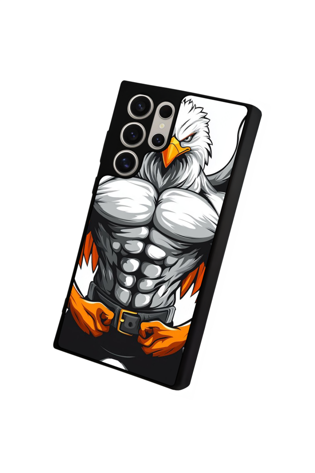 Samsung Galaxy S23 Ultra Uyumlu Besiktas Tasarımlı Glossy Premium Kılıf