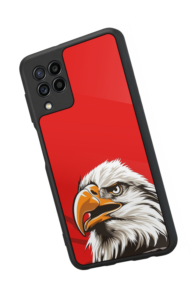 Samsung Galaxy M22 Uyumlu Besiktas Tasarımlı Glossy Premium Kılıf